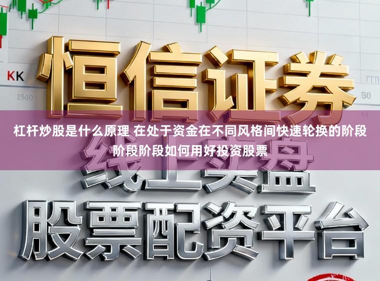 杠杆炒股是什么原理 在处于资金在不同风格间快速轮换的阶段阶段阶段如何用好投资股票