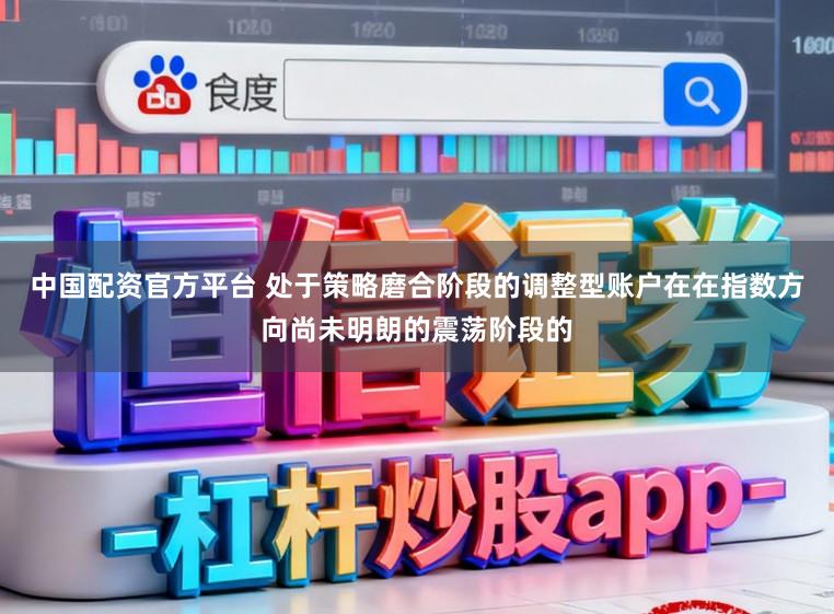 中国配资官方平台 处于策略磨合阶段的调整型账户在在指数方向尚未明朗的震荡阶段的